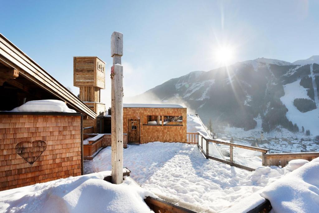 Art & Ski-In Hotel Hinterhag Заалбах-Хинтерглем Екстериор снимка